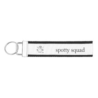 Logo Hat Wrist Keychain