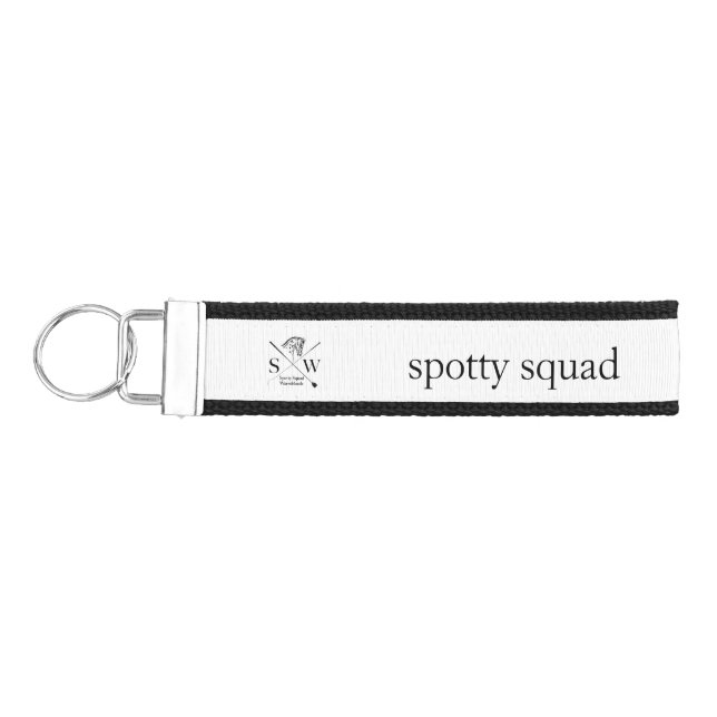 Logo Hat Wrist Keychain (Keys on Left)
