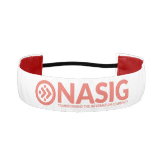 Logo head band orange