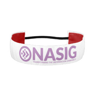 Logo head band purple
