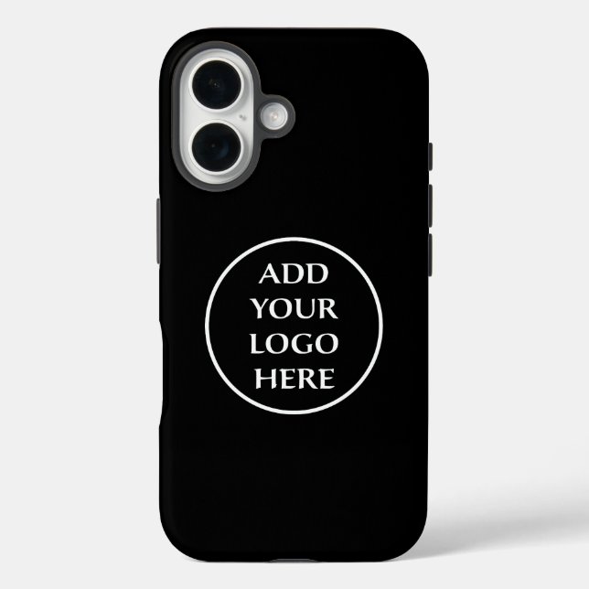 Logo Here Professional Business Company Corporate Case-Mate iPhone Case (Back)