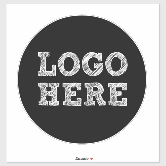 Logo Here Sticker (Sheet)