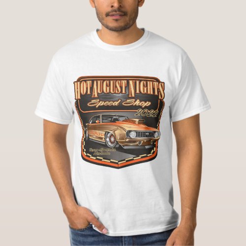 Logo hot august nights classic T_Shirt