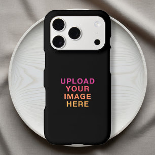 Logo Image Business Simple Black iPhone 17 Pro Case