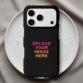 Logo Image Business Simple Black iPhone 17 Pro Case