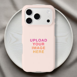 Logo Image Business Simple Blush Pink iPhone 17 Pro Case