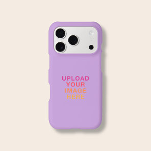 Logo Image Business Simple Purple iPhone 17 Pro Case