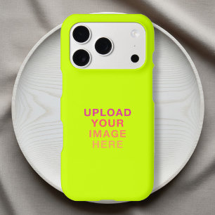 Logo Image Business Simple Vibrant Green iPhone 17 Pro Case