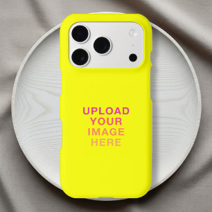 Logo Image Business Simple Vibrant Yellow iPhone 17 Pro Case