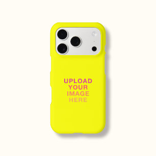 Logo Image Business Simple Vibrant Yellow iPhone 17 Pro Case