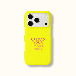 Logo Image Business Simple Vibrant Yellow iPhone 17 Pro Case
