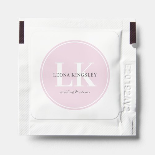 Logo Initials Business Corporate Wedding Favors Hand Sanitizer Packet