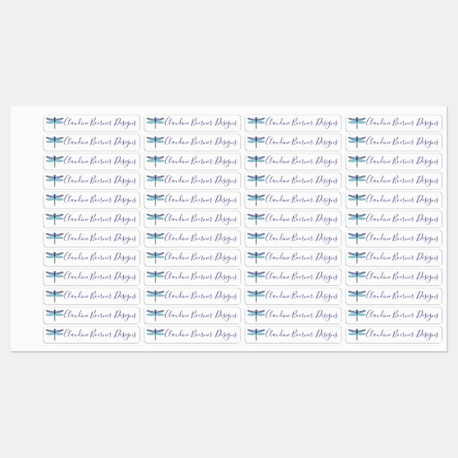 Logo Labels for Fabric Crafter or Artist (Sheet)