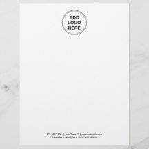 Logo Letterhead Business Stationary Template