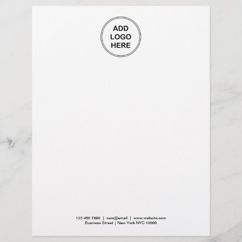 Logo Letterhead Business Stationary Template