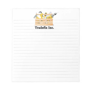 Logo Lined Notepad