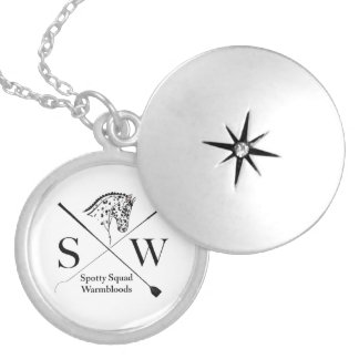 Logo Locket Necklace