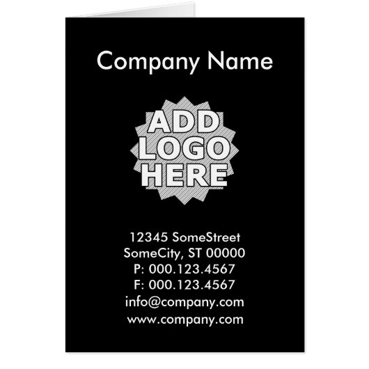 logo loyalty rewards card (Front)