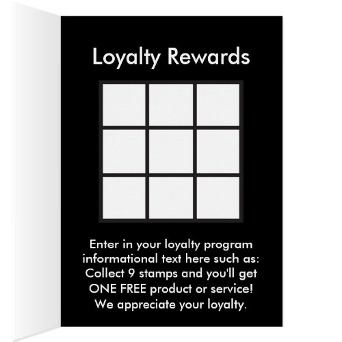 logo loyalty rewards card