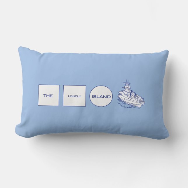 Logo Lumbar Pillow (Front)