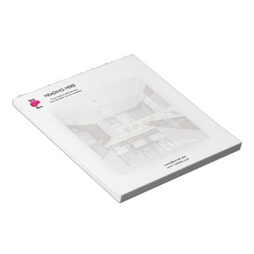 Logo Minimal Photo Business Marketing Notepad