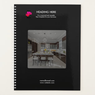 Logo Minimal Photo Business Marketing Planner