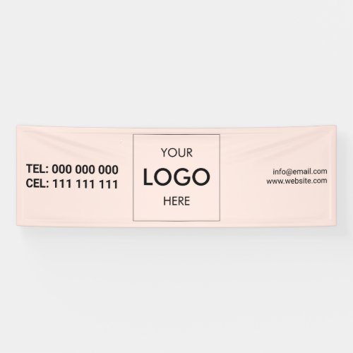 Logo Minimalist Modern Banner