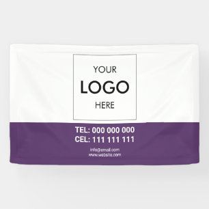 Logo Minimalist Modern Business Banner