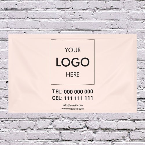 Logo Minimalist Modern Business Banner