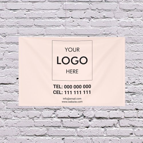 Logo Minimalist Modern Business Banner