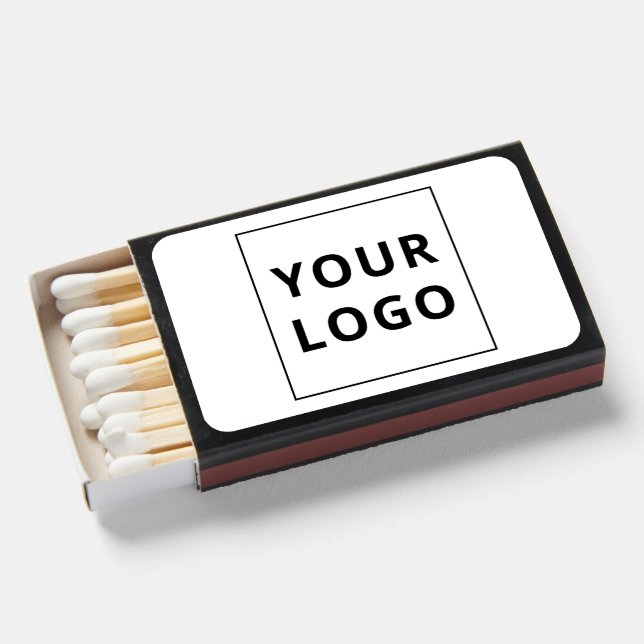 Logo Minimalist Modern Matchboxes (Front Open)