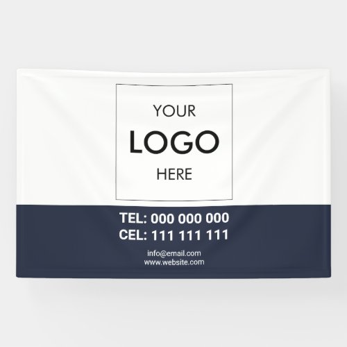 Logo Minimalist Professional Business Banner