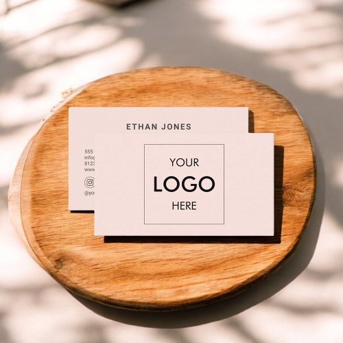 Logo Minimalist Professional Business Card