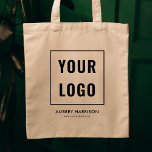 Logo Modern Professional Tote Bag<br><div class="desc">Add your logo.</div>