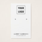 Logo Modern Simple Earring Display