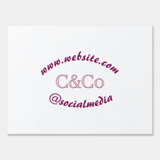 logo name letter company social media website simp sign