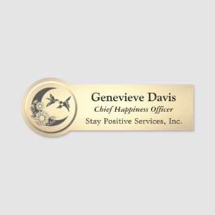 Logo Name Tag Small Business Employee Badge