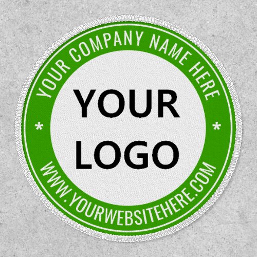 Logo Name Website Stamp Patch Your Favorite Colors