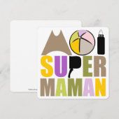 Logo Nature Card - Moi Super Mum (Front/Back)