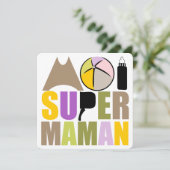 Logo Nature Card - Moi Super Mum (Standing Front)