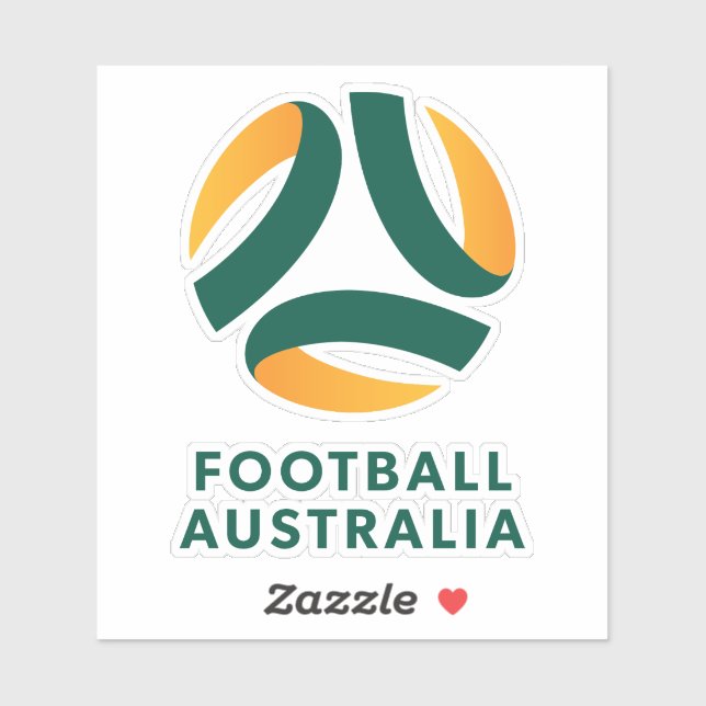 Logo of Football Australia Sticker (Sheet)