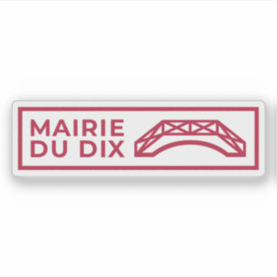 Logo of the 10th arrondissement of Paris, France Sticker