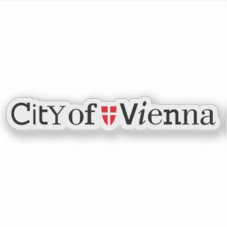 Logo of Vienna (Wien), Austria v2, Austria Sticker