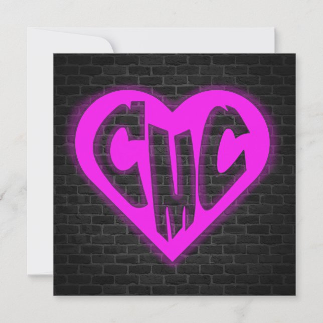 Logo On Brick Thank You Card (Front)