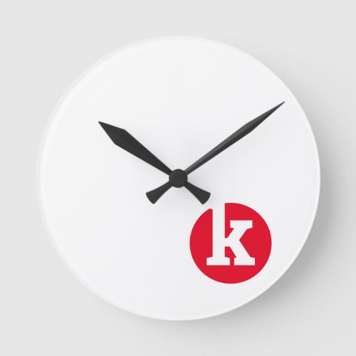 Logo ontwerp voor klok en meer round clock