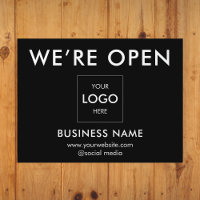 Logo Open Professional Sign