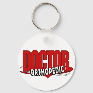 LOGO ORTHOPEDIC DOCTOR BIG RED LETTERS KEYCHAIN