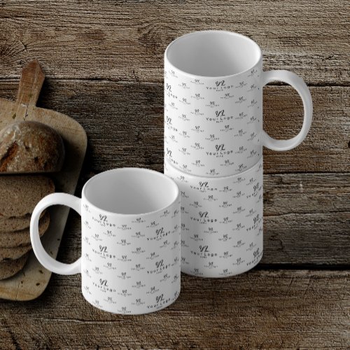 Logo pattern Business Brand Simple Minimal Coffee  Coffee Mug