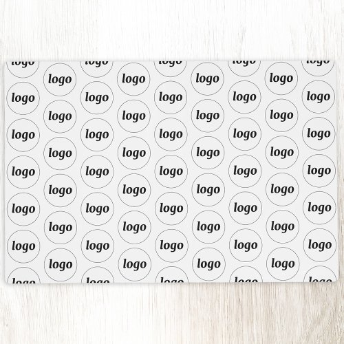 Logo Pattern Business Promotional Branding Placemat