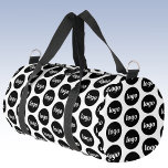 Logo Pattern Promotional Business Duffle Bag<br><div class="desc">Add your own logo to this design.  Minimalist and professional.  Great for a promotional product for your employees,  staff,  clients and customers. Ideal for trade shows,  travel,  corporate or sporting events and giveaways. For other versions,  see the collection.</div>